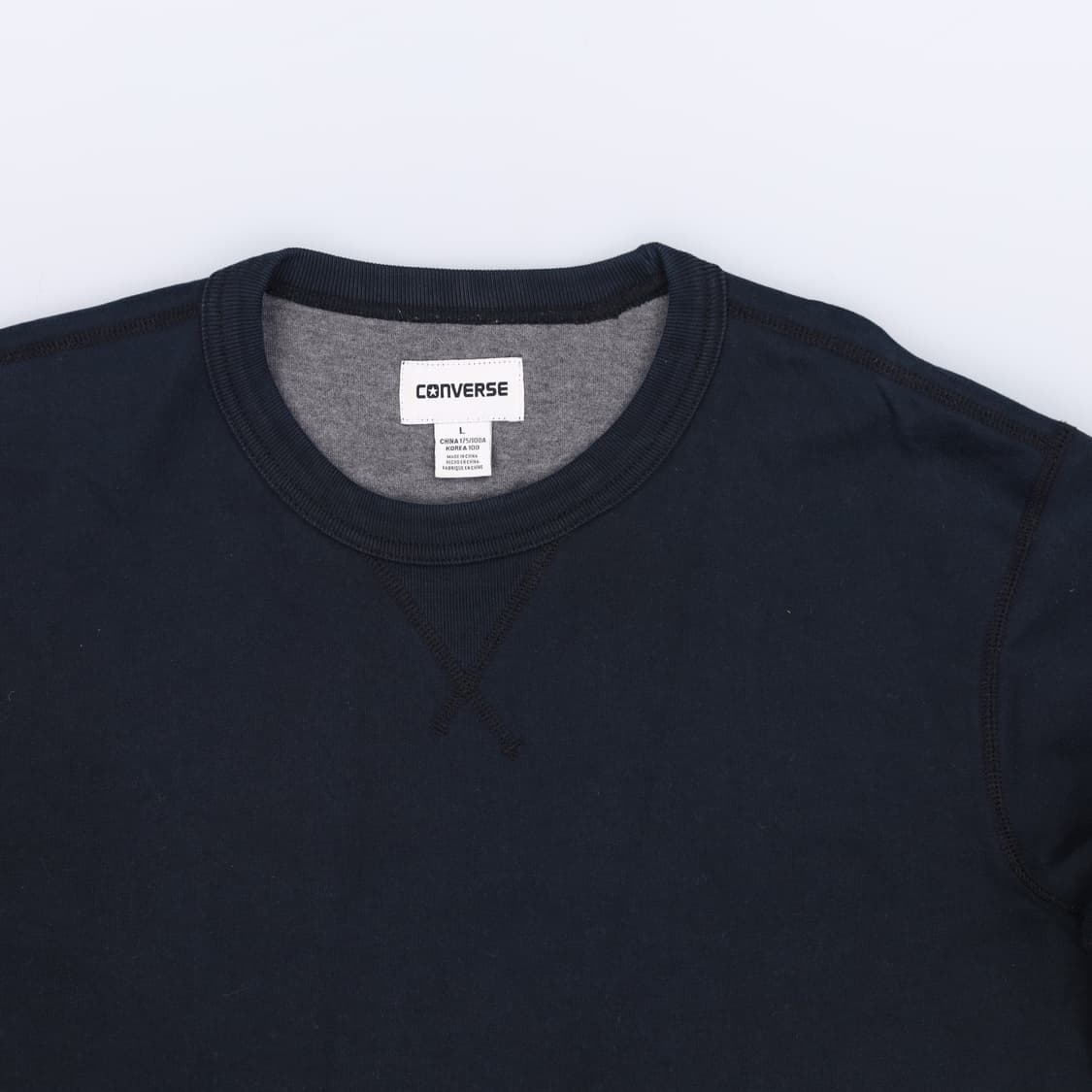 L 컨버스 남성 크루넥 맨투맨 긴팔티 0326J 상품이미지2