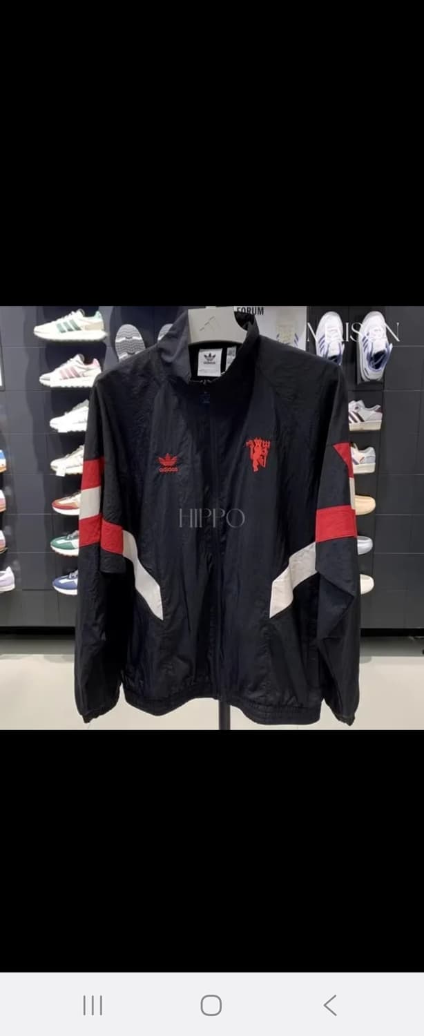 아디다스 맨유 트랙탑 IS6525 바람막이 S 상품이미지1