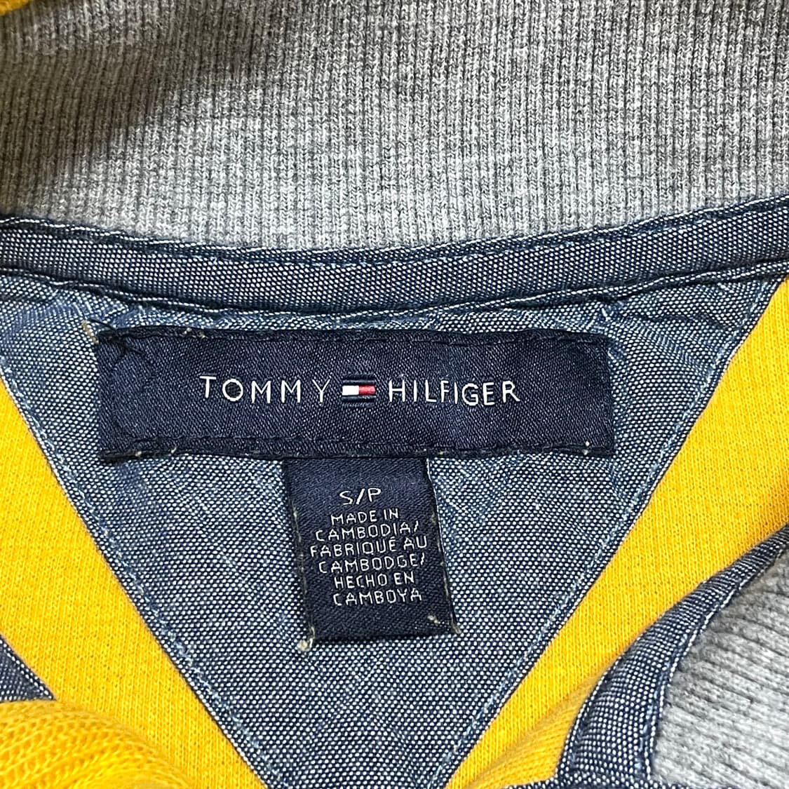 타미힐피거 머스타드 헨리 폴라넥 니트 맨투맨 남성S 상품이미지4