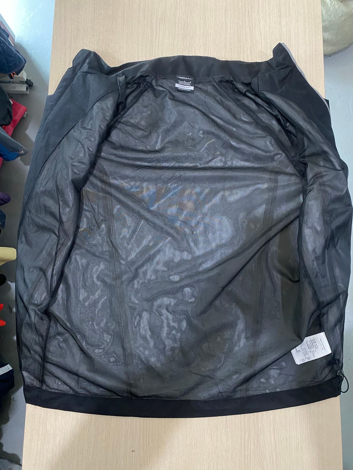 나이키 골프 스톰핏 블랙 바람막이 자켓 (L) 상품이미지9