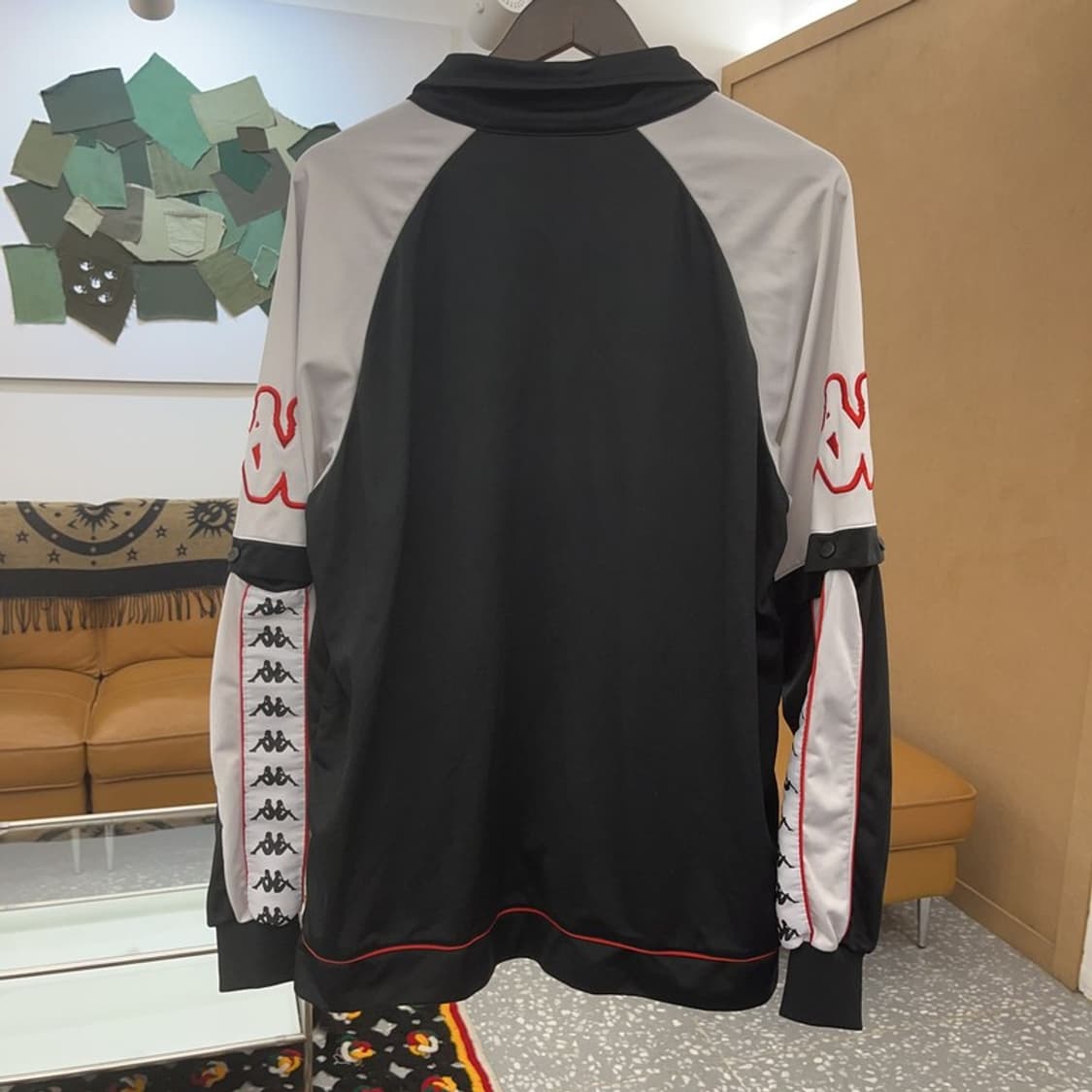 카파 올드스쿨 레트로 사이드라인 트랙탑 져지 집업 L C08284 상품이미지4