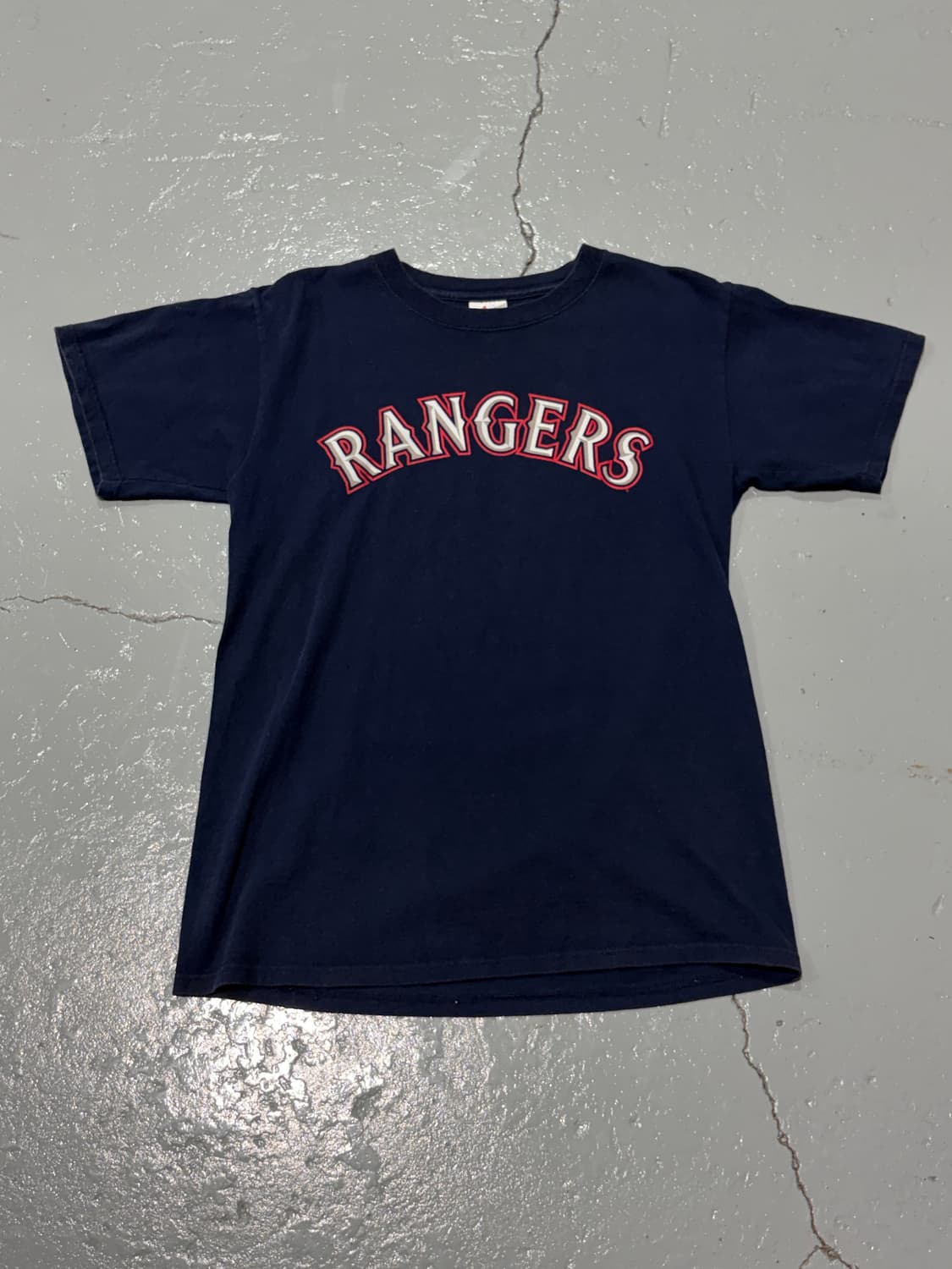 마제스틱(Majestic) RANGERS 텍사스 레인저스 네이비 티셔츠 상품이미지1