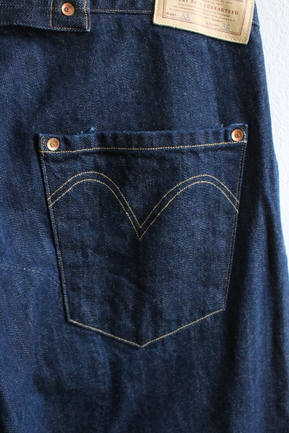 리바이스 LVC 1878 신치백 데님 팬츠 상품이미지8