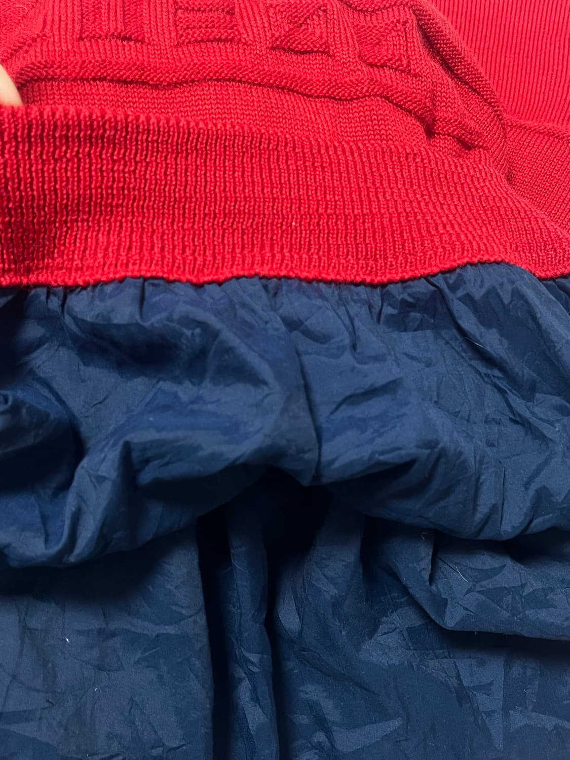 Capt scott 빈티지 방풍 니트 상품이미지4