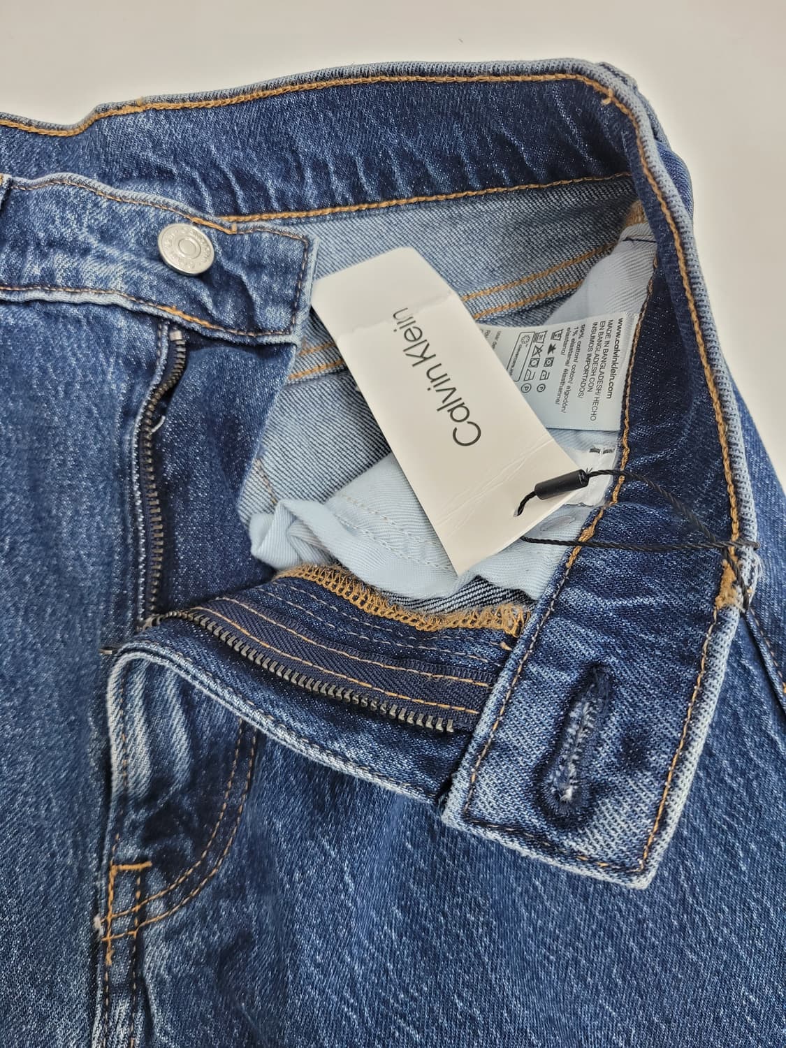 (새상품) Calvin Klein 23SS 데님 와이드 팬츠 / 여 25 상품이미지7