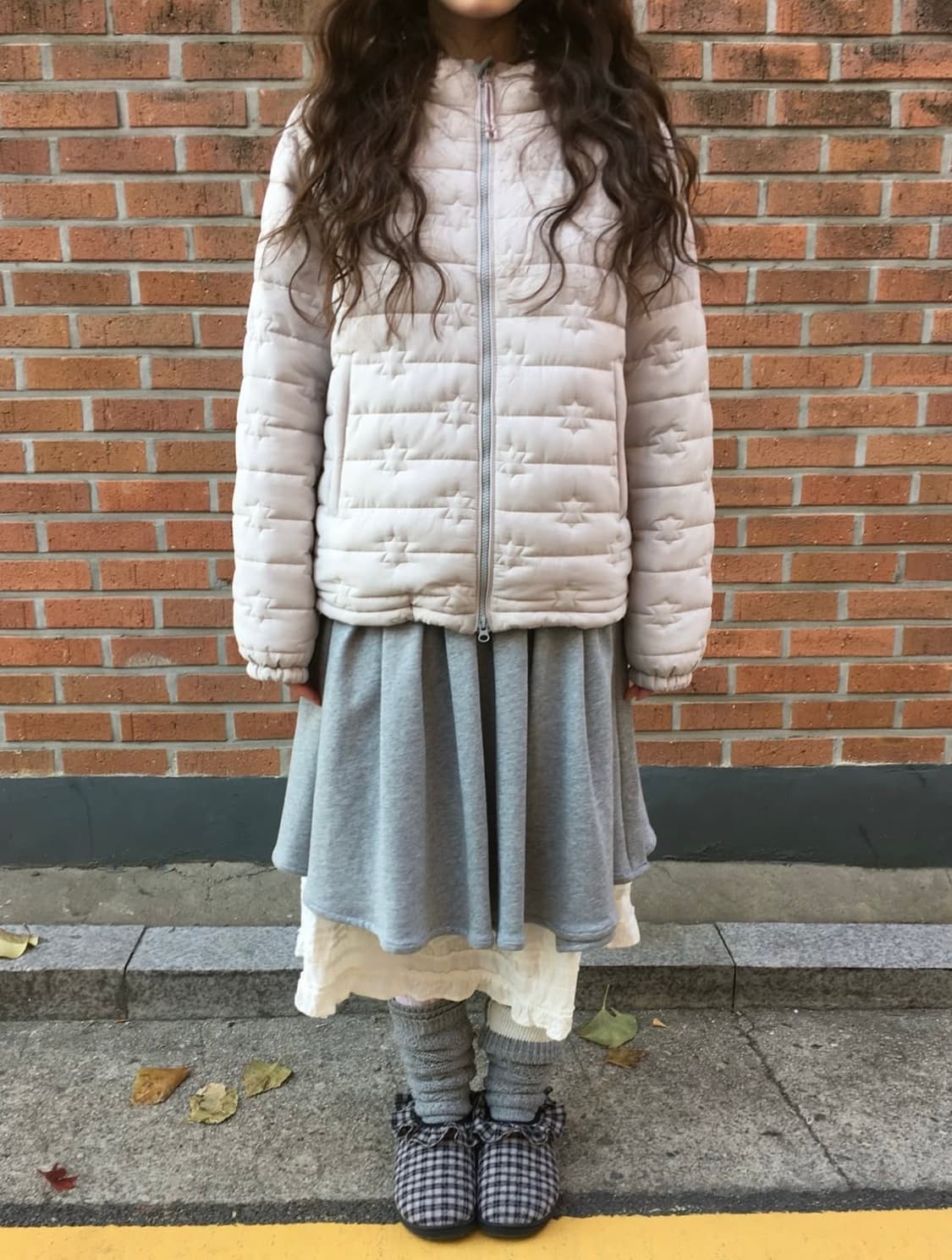 코이세이오 코지 셋업 멜란지 그레이 [2사이즈] 상품이미지6