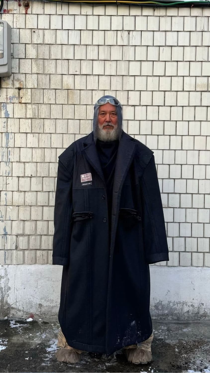 (유일매물) 프로젝트gr X-RAY 오버사이즈 코트 1사이즈 상품이미지3