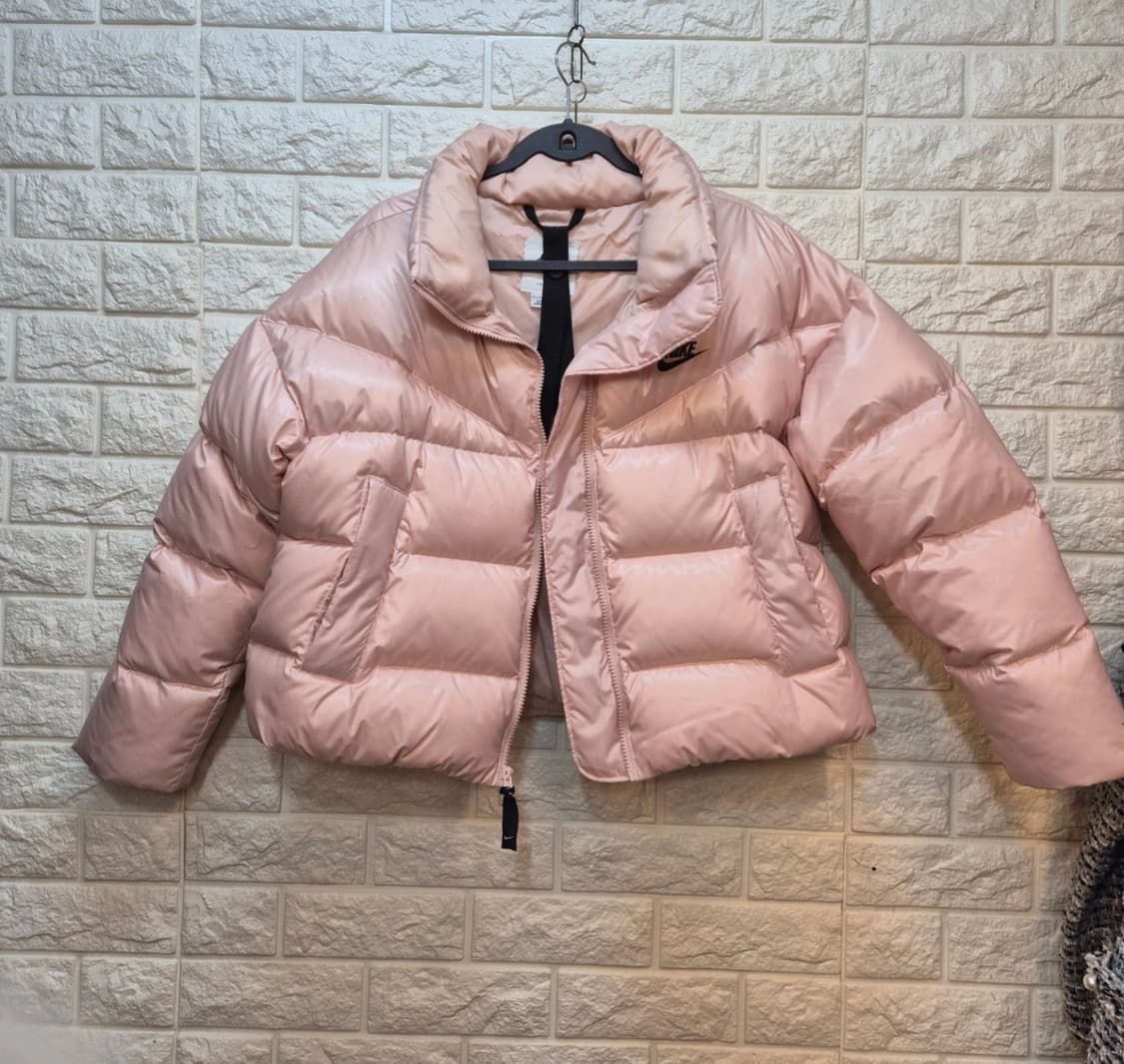 나이키 여성 써마핏 크롭 다운 패딩 L 100사이즈 상품이미지6