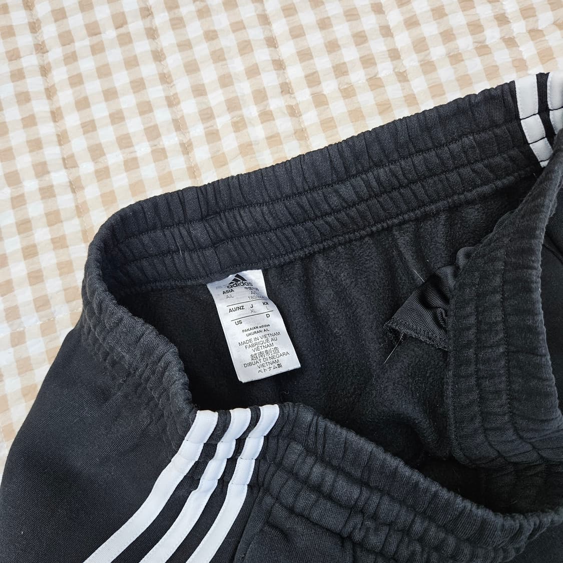 아디다스 기모 밴딩 트레이닝 팬츠 남자32~33 상품이미지2