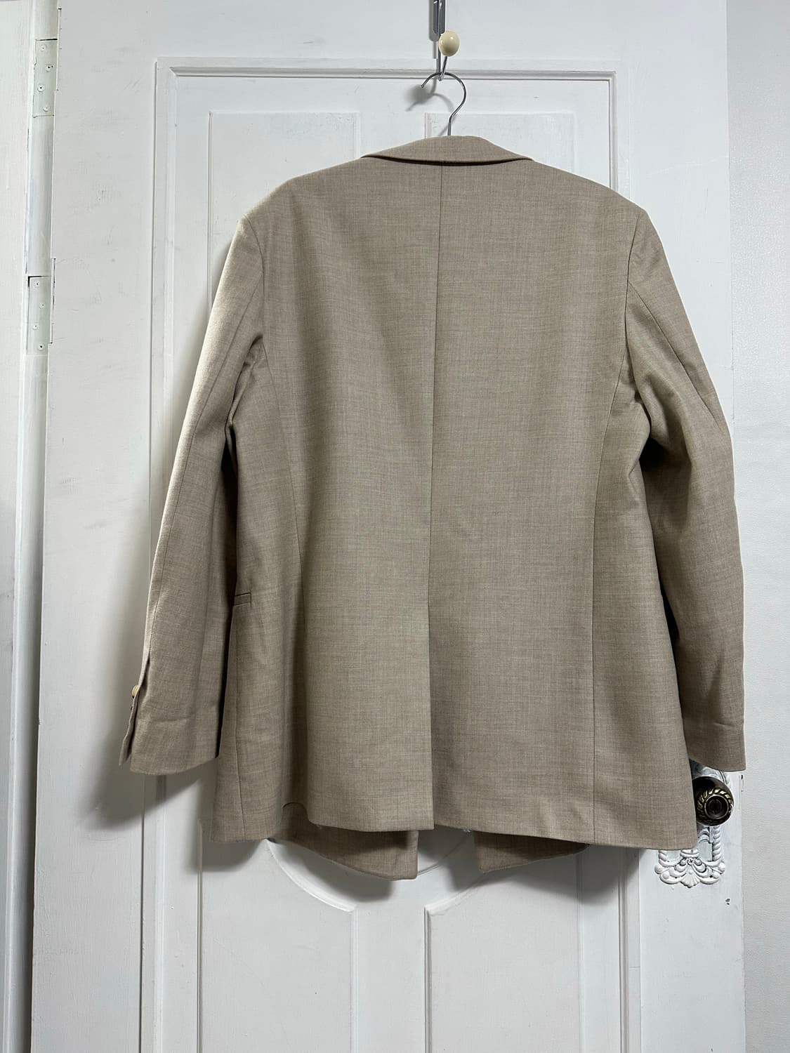 파사트패턴 오버핏 멜란지 울 자켓 상품이미지2