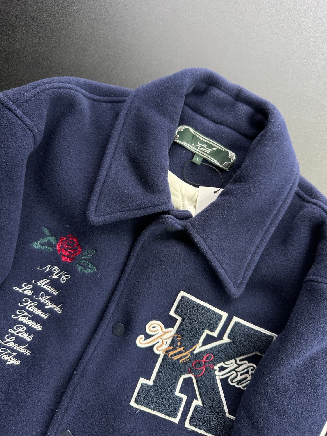 Kith wool coach jacket 상품이미지2