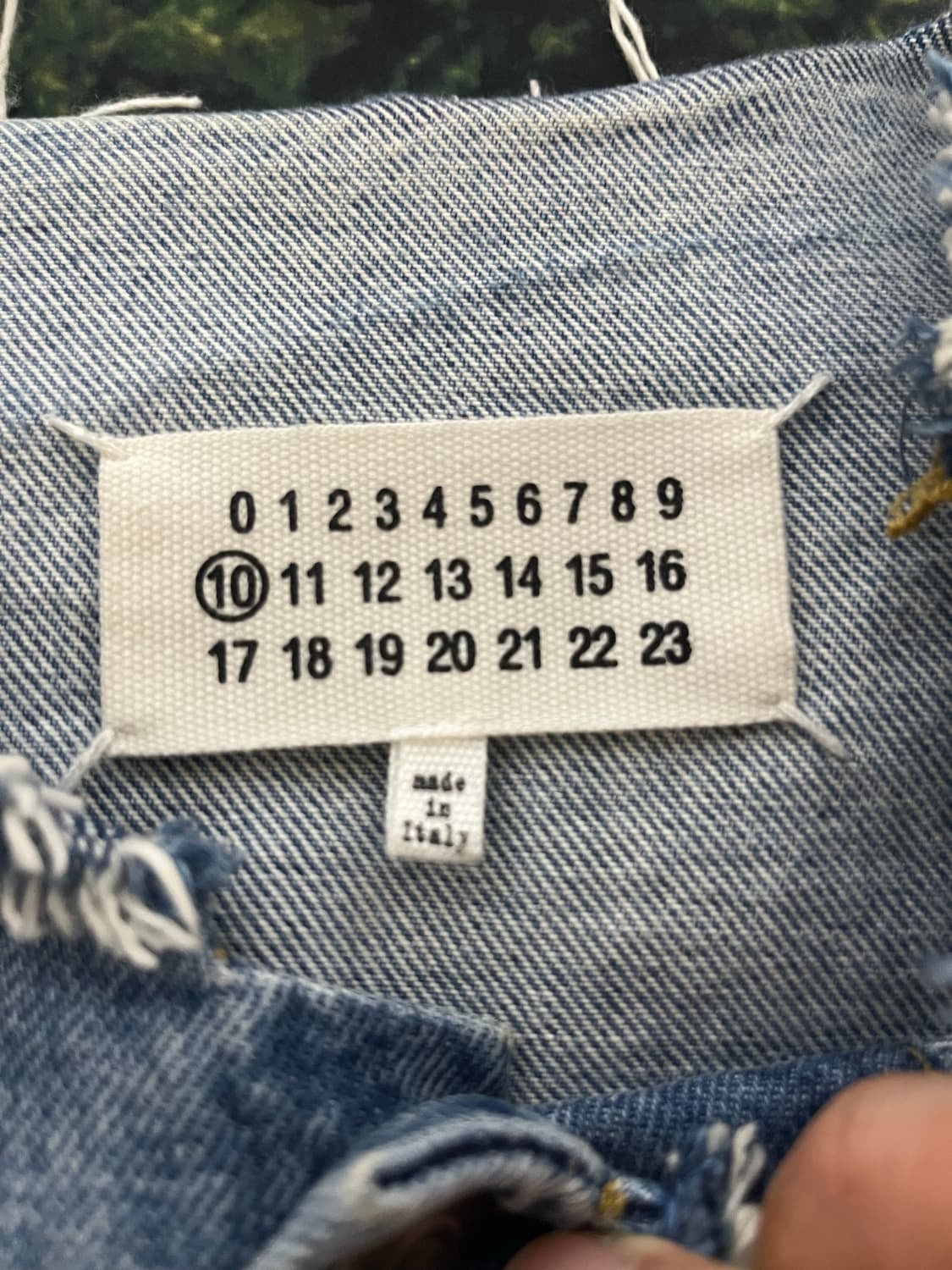 마르지엘라 카라리스 데님자켓 청자켓 48 상품이미지2