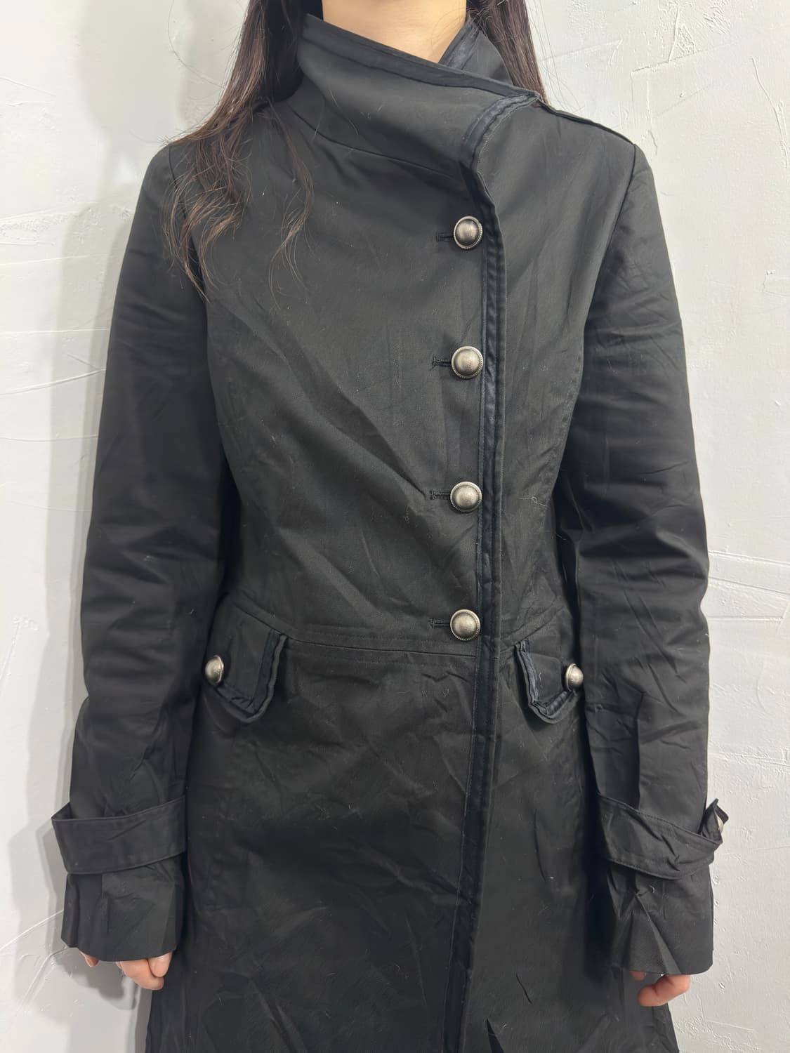 comme ca ism button coat 상품이미지3