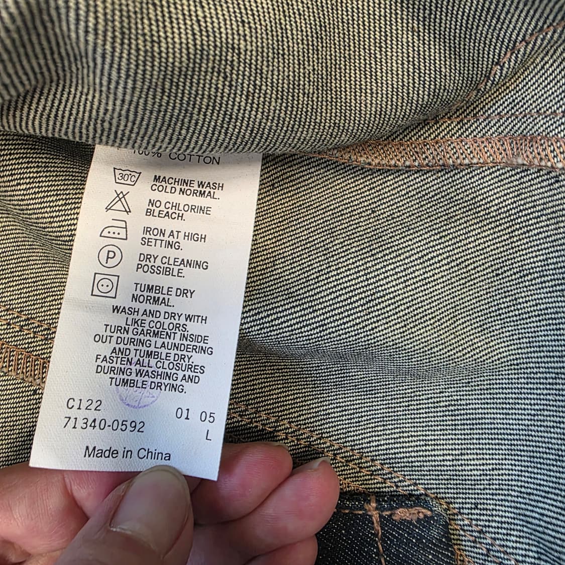 [L]리바이스 레드룹 데님자켓 데드스탁 상품이미지5