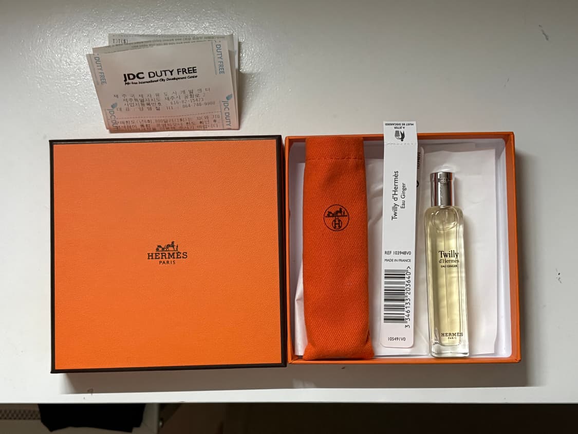 새상품)에르메스 향수 트윌리 데르메스 오 진저 오드퍼퓸 EDP 상품이미지1