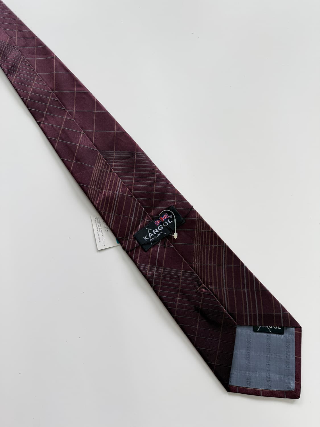 캉골(KANGOL) 실크 넥타이 9.5cm 상품이미지3