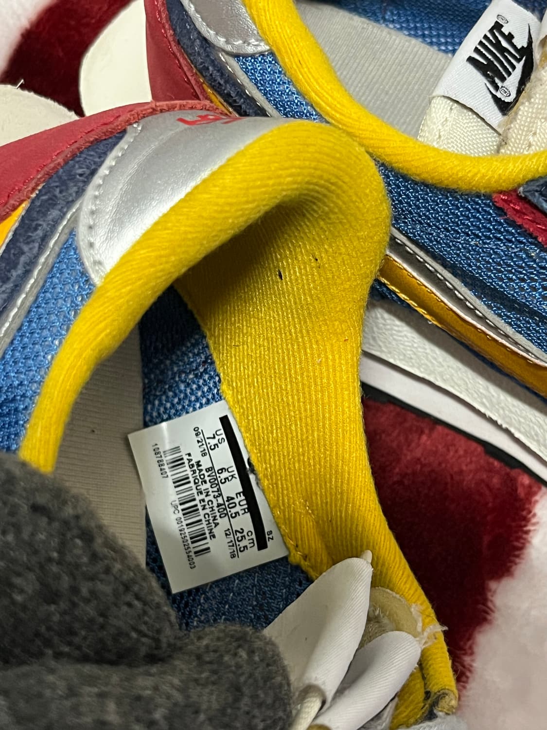 나이키 사카이 LD와플 블루멀티 255 상품이미지7