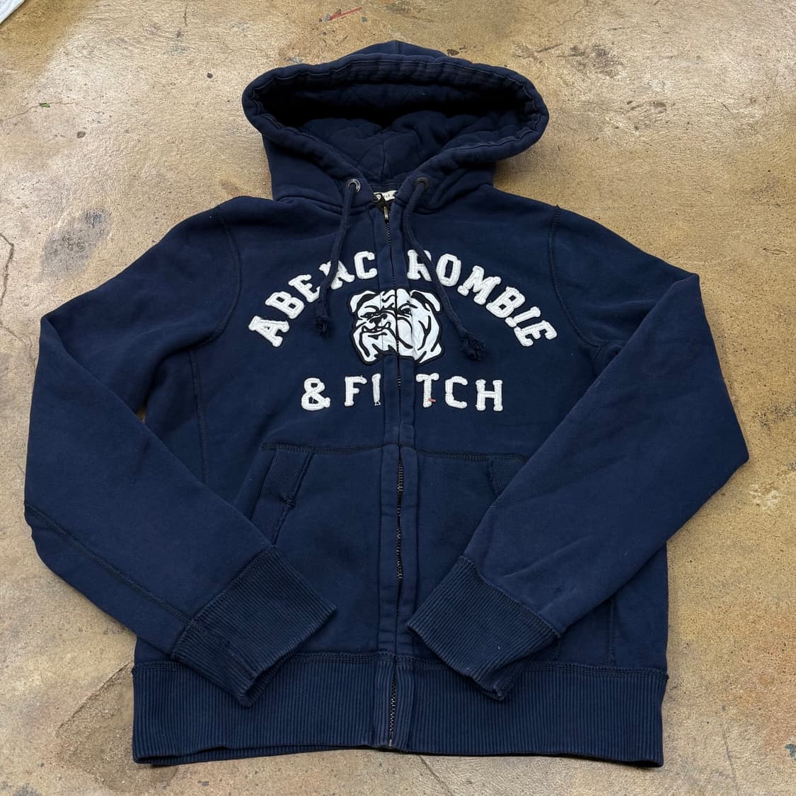 아베크롬비 네이비 후드집업 상품이미지2