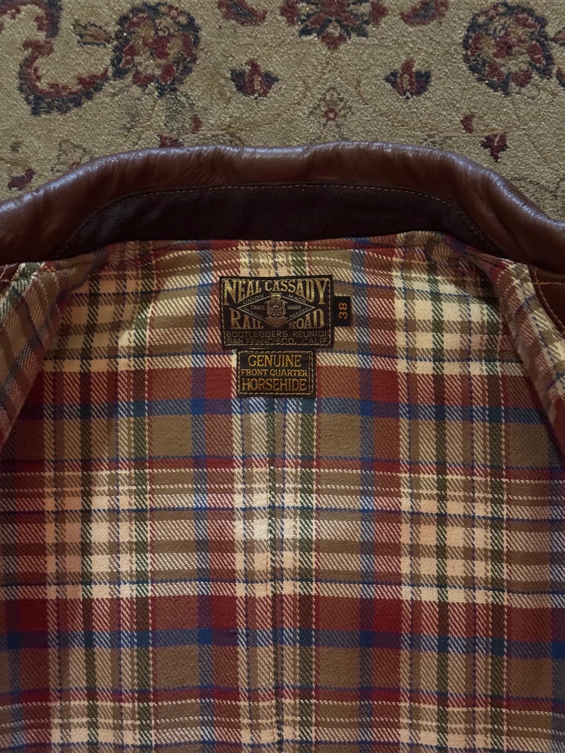 프리휠러스 Caboose 레더자켓 (38) 상품이미지6