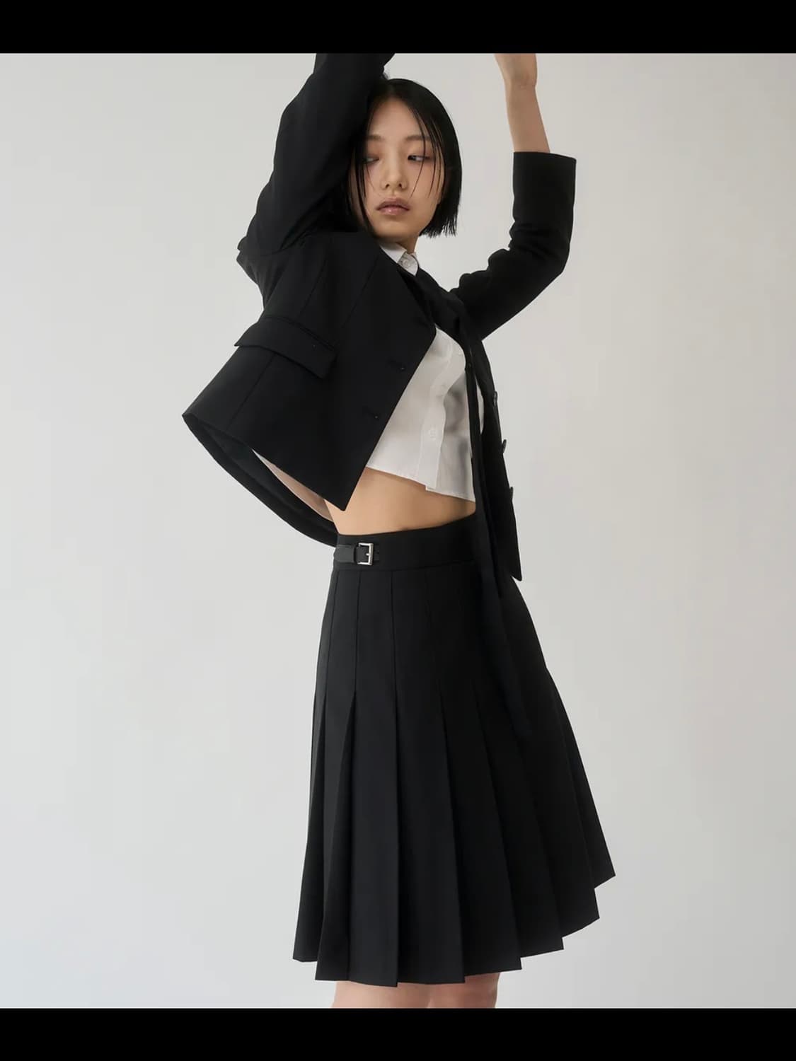 플리츠미디스커트 상품이미지1