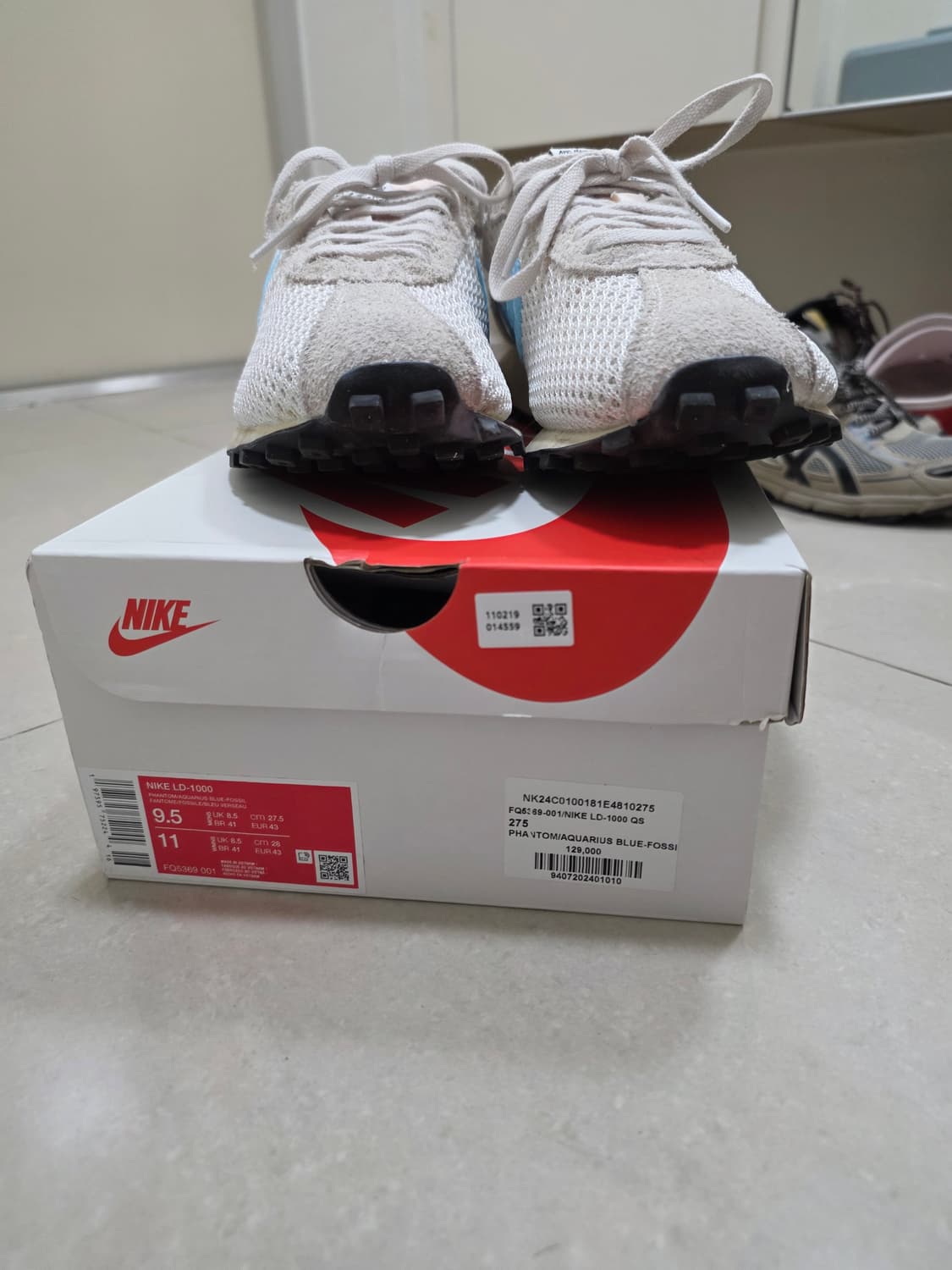 나이키 x 스투시 LD-1000 SP 팬텀 아쿠아리어스 블루 275 상품이미지4