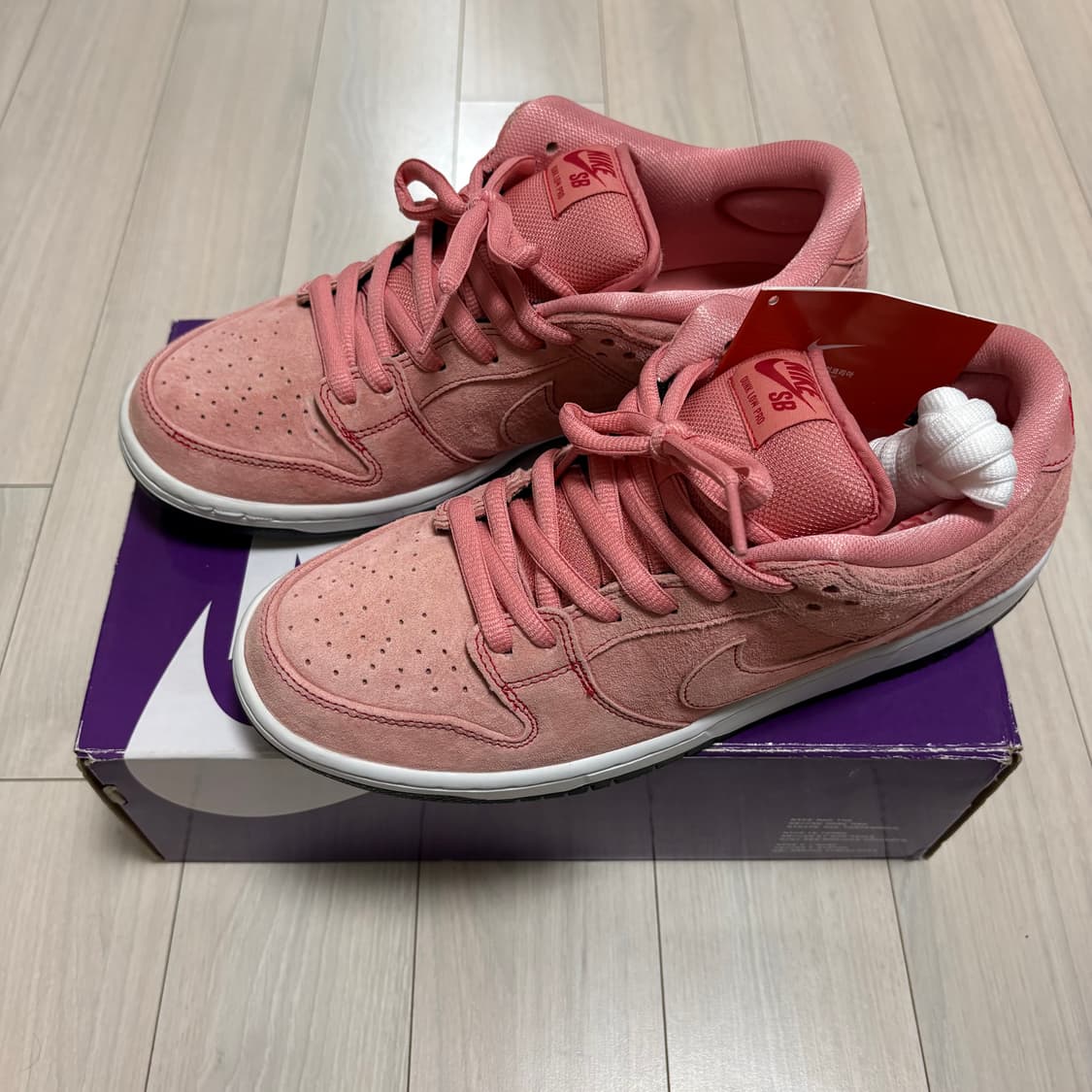 [275] 나이키 SB 덩크 로우 프로 핑크 피그 상품이미지1