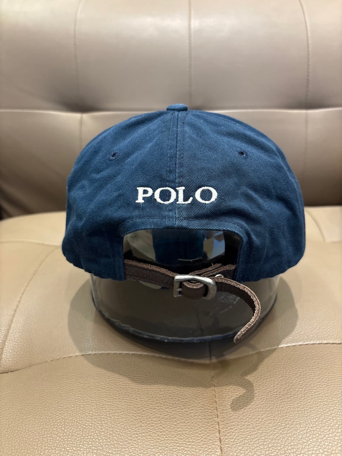 폴로 랄프로렌 레더 스트랩 볼캡 상품이미지4