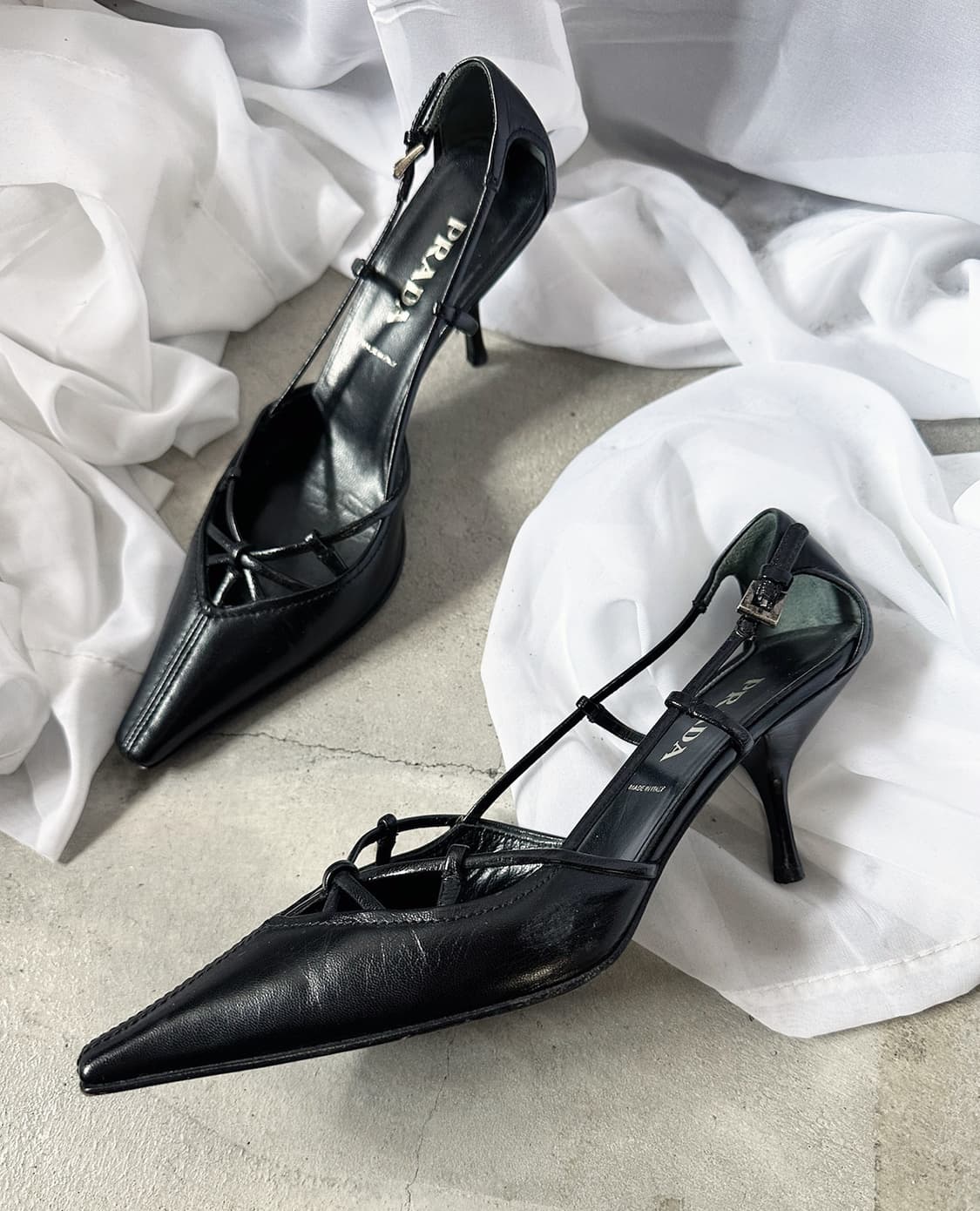 PRADA leather pumps heel 상품이미지2