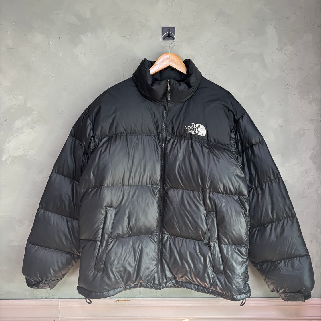 노스페이스 700 눕시 구스다운 패딩 블랙 상품이미지1