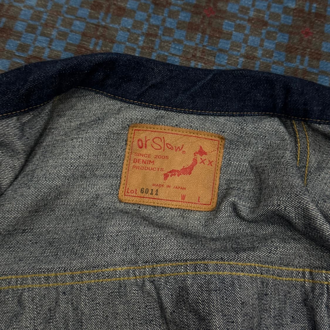 오어슬로우 6011 (1세대 트러커 자켓) 상품이미지4