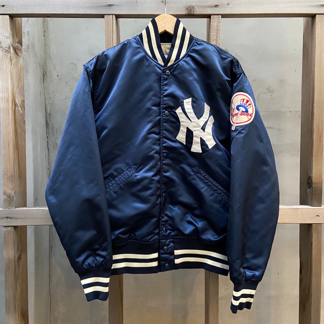 80s 뉴욕 양키즈 펠코 샤틴 재킷 (100) 상품이미지1