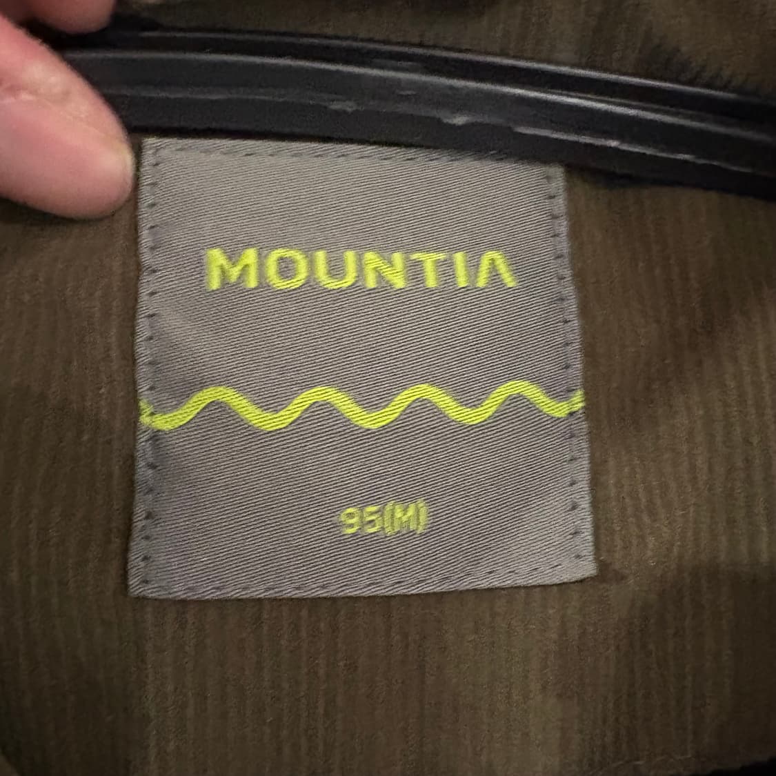 마운티아 골덴 코듀로이 브라운 패딩 점퍼 95 상품이미지6