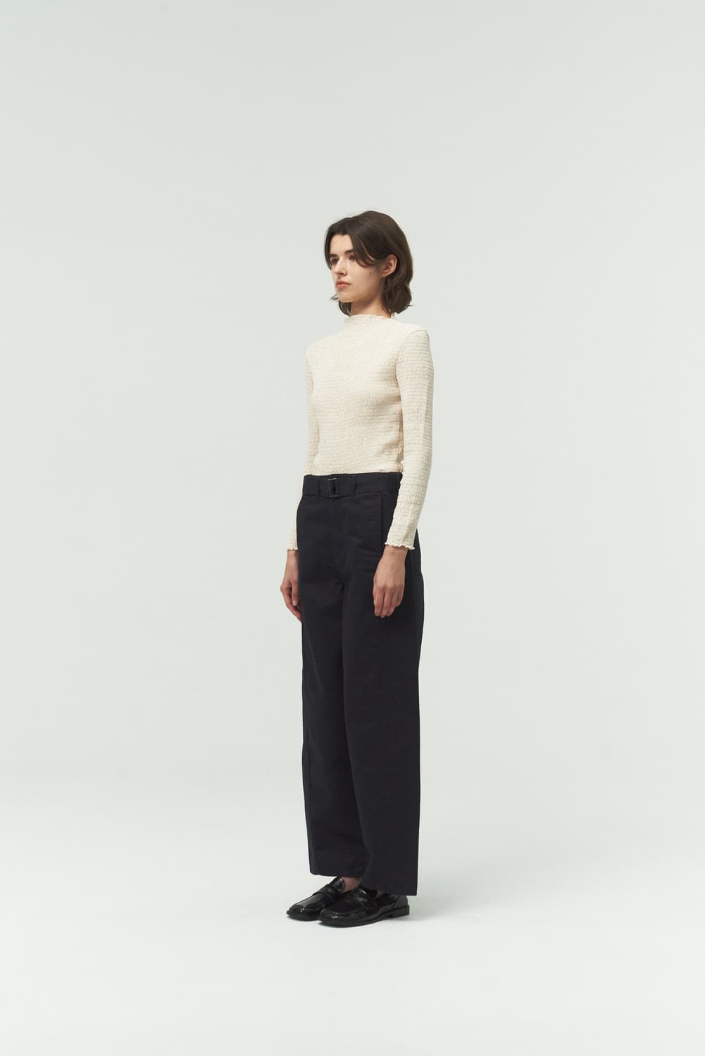 Lea Tino Curved Belted Pants  상품이미지2