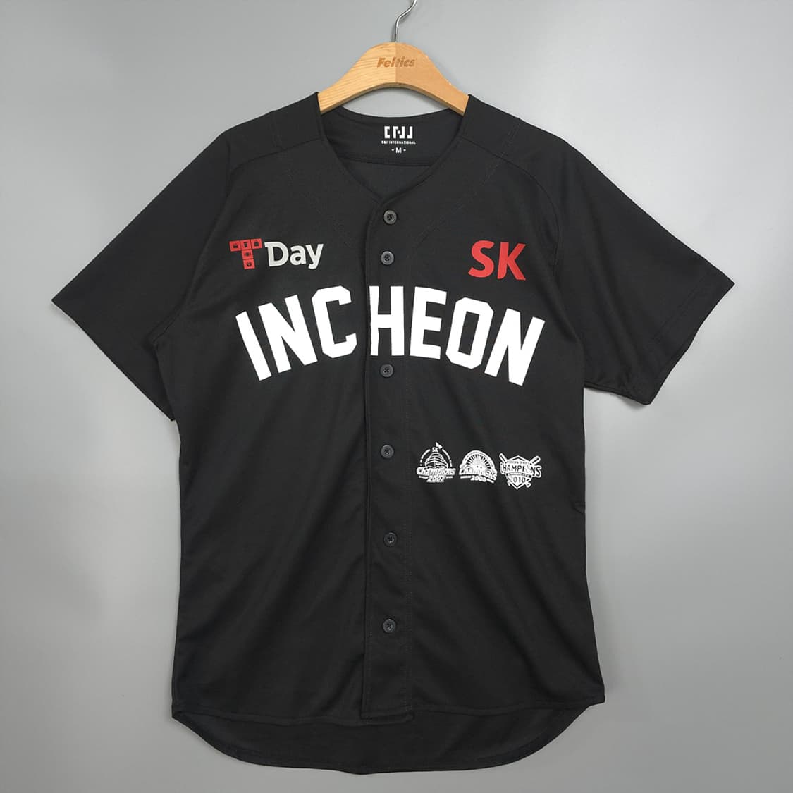 남성용 SK와이번스 블랙 유니폼 M 상품이미지1