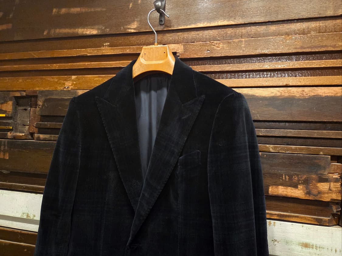 에르메네질도 제냐 꾸띄르 벨루어자켓 상품이미지6