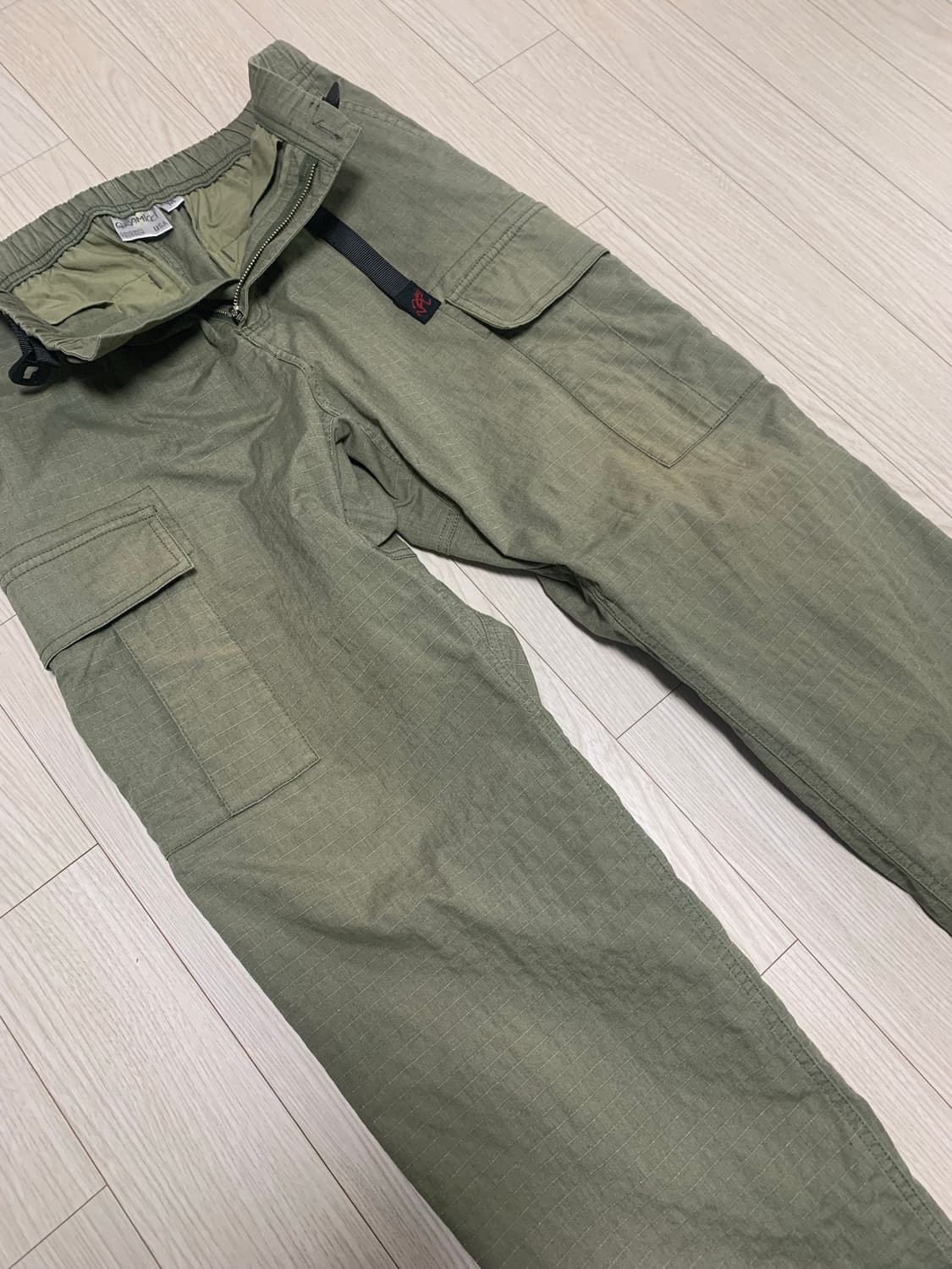 그라미치(Gramicci)의 빅 립스탑 카고 팬츠 상품이미지4