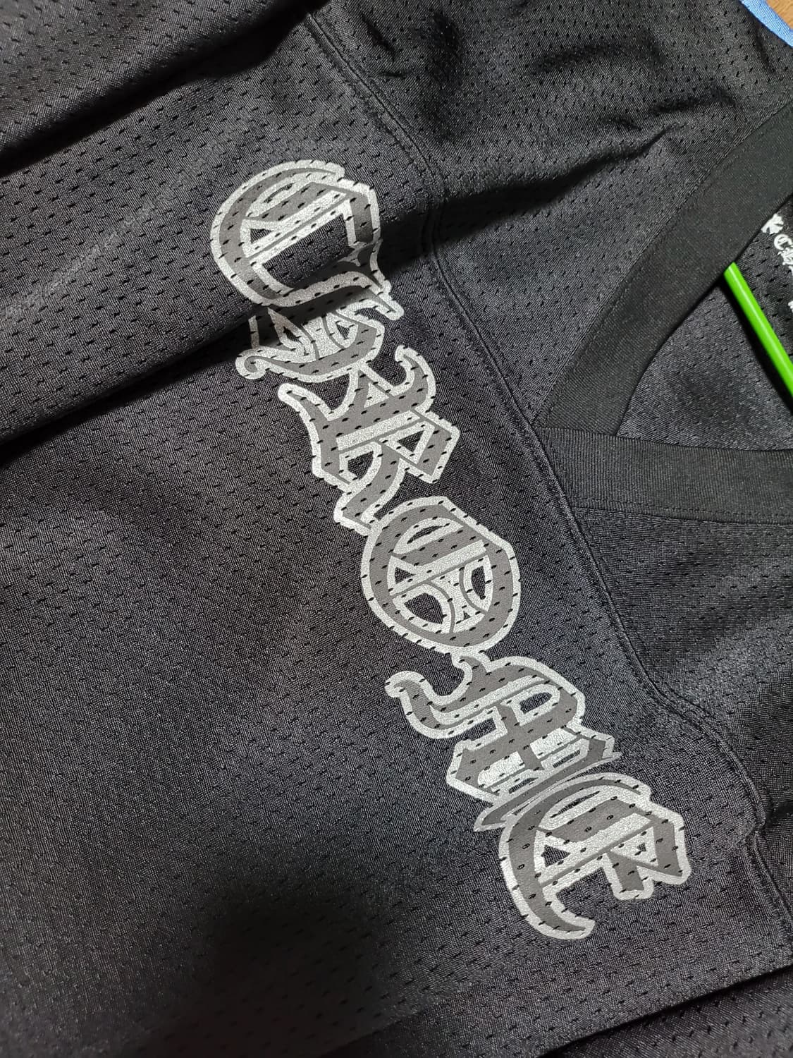 [L]크롬하츠 블랙 매쉬 져지 반팔 상품이미지1