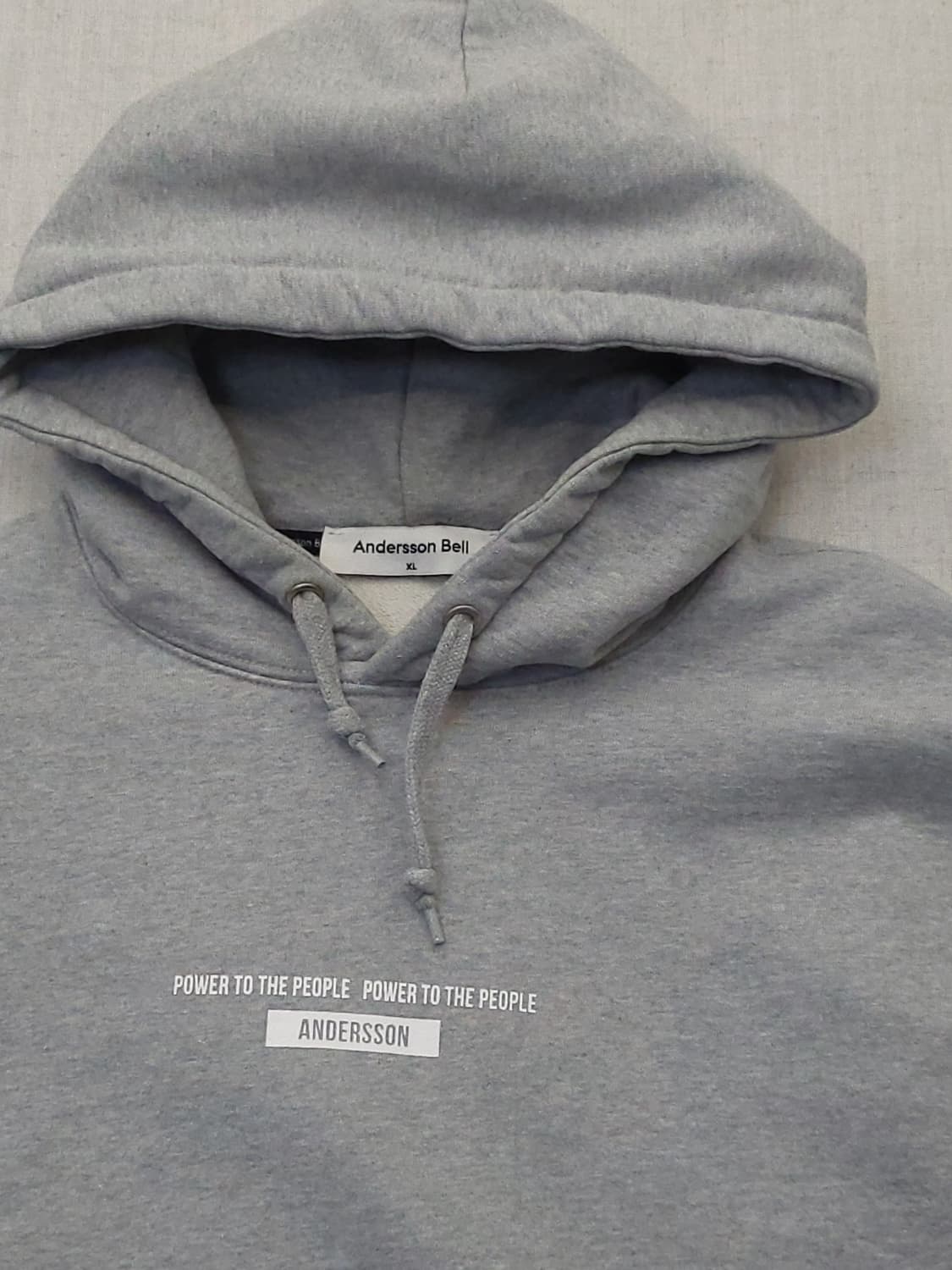 Andersson Bell 회색 후드티 XL 상품이미지3