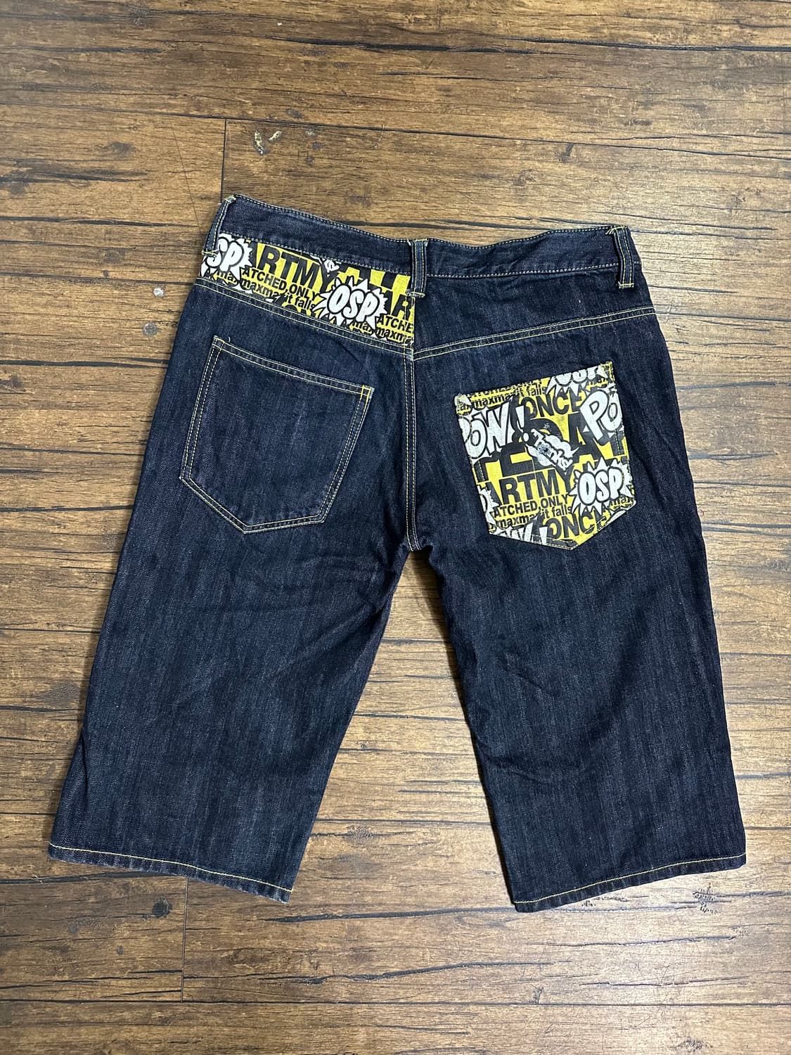 ARTMY 데님 반바지 XL  실측사이즈33사이즈 에비수느낌 상품이미지3