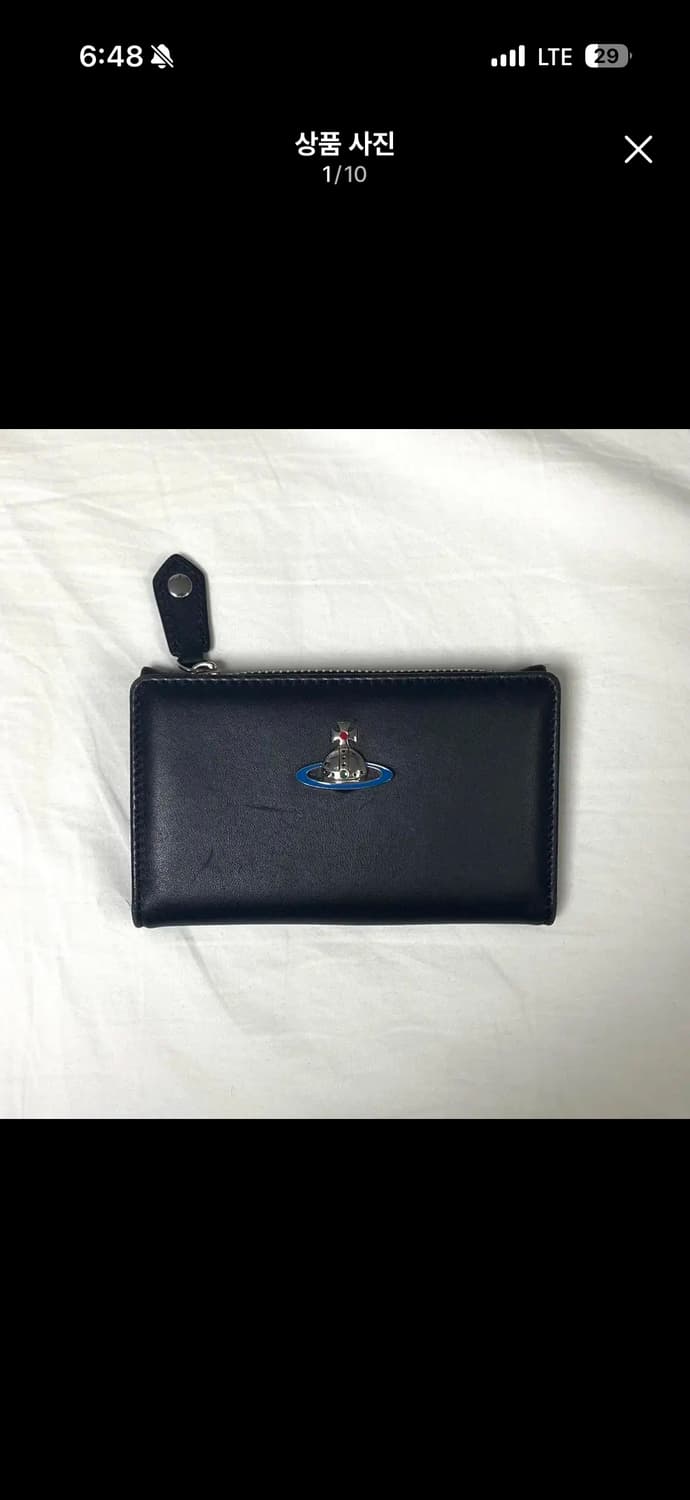 [풀박] 비비안웨스트우드 플랩 반 지갑 컬러orb 상품이미지1