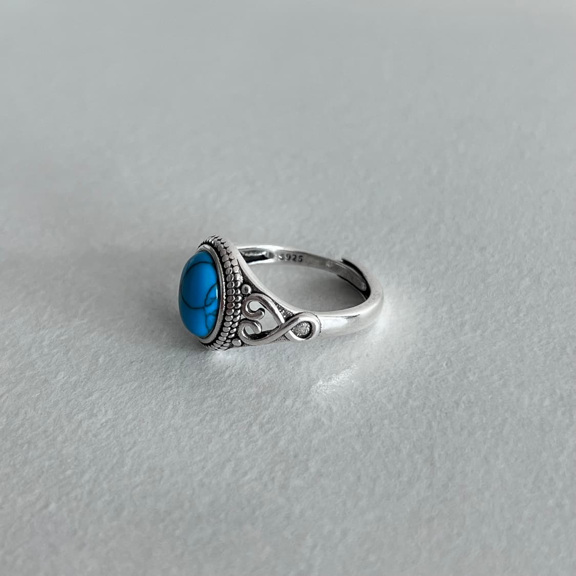 터키석 볼드 반지 상품이미지3