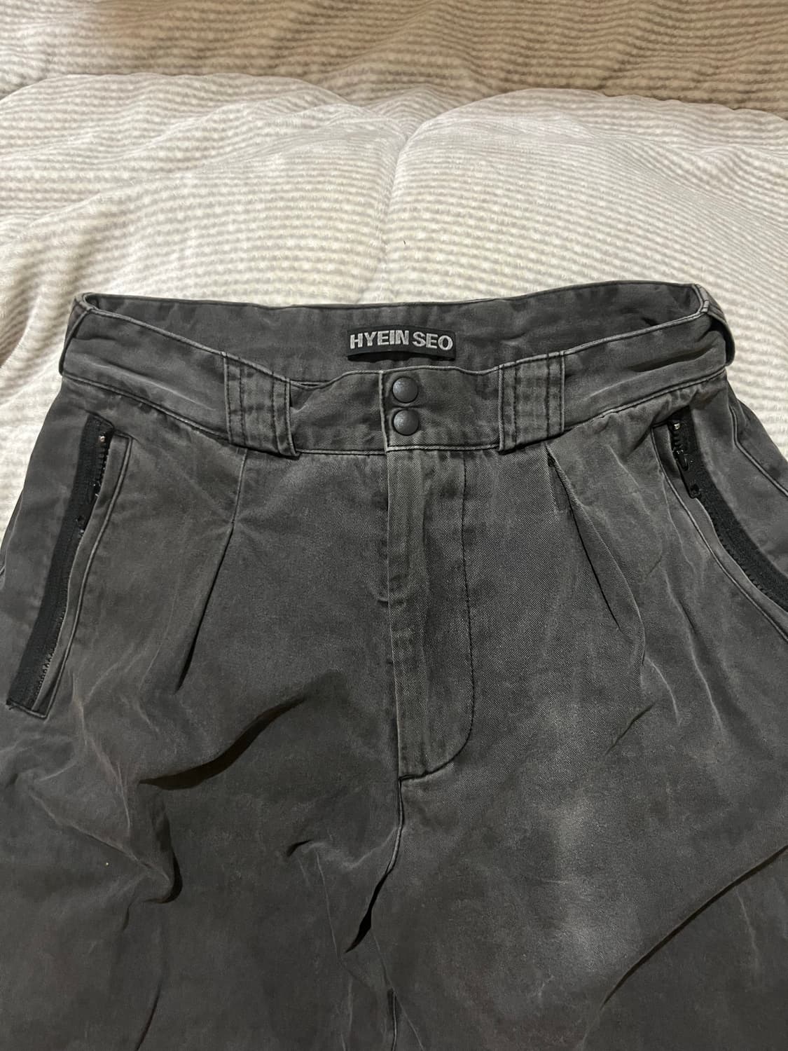HYEIN SEO 워시드 카고 팬츠 상품이미지3