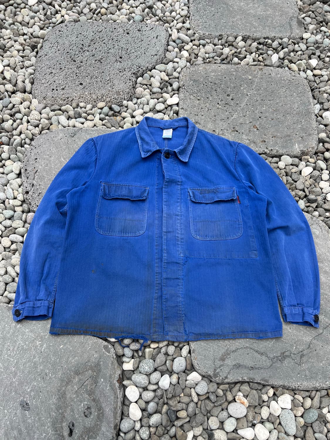 HARD FADED WASHING HBT 헤링본프렌치워크자켓 상품이미지1