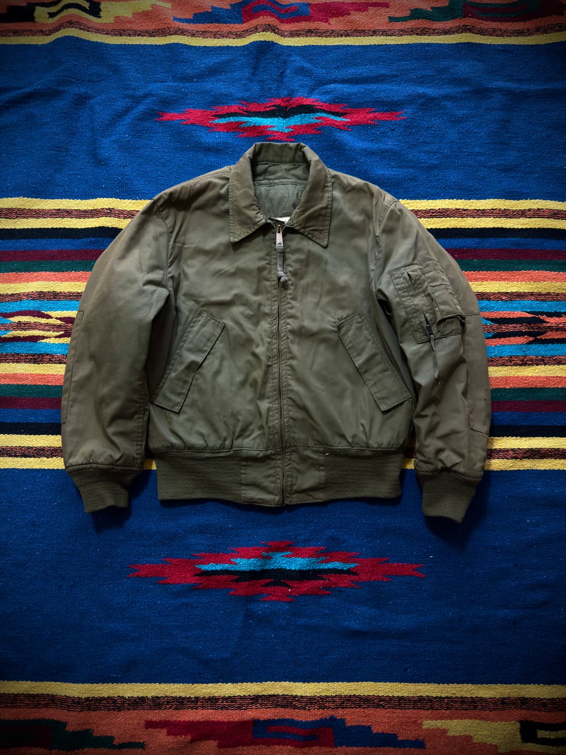 오리지널 미군 80s 밀리터리 cvc 탱커자켓 상품이미지1