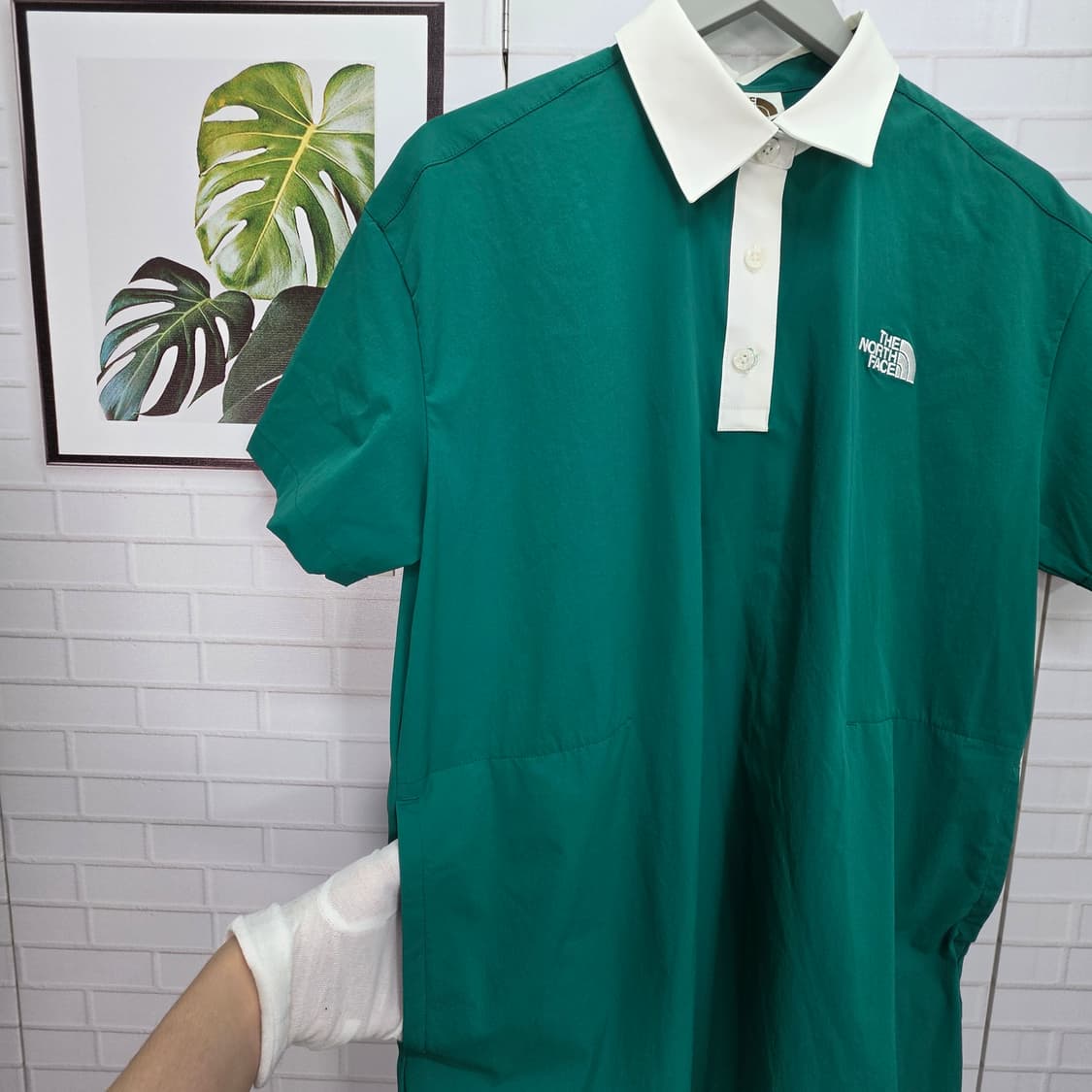 노스페이스 화이트라벨 PK 반팔 냉감소재 시원한 원피스 M 새상품 상품이미지4