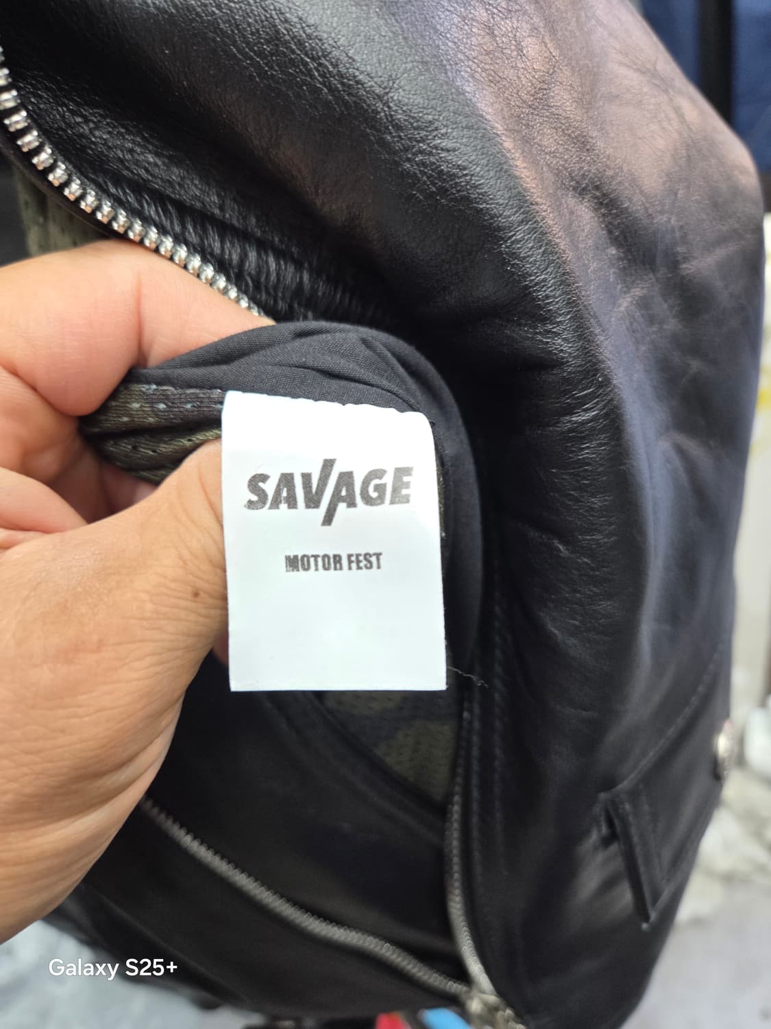 SAVAGE   모터리스트   가죽 자켓 상품이미지6