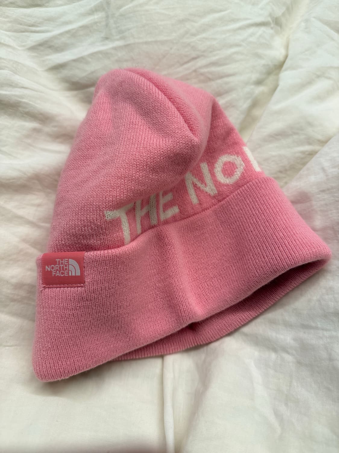 급전)딸기 우유깔 노스페이스 비니 상품이미지1