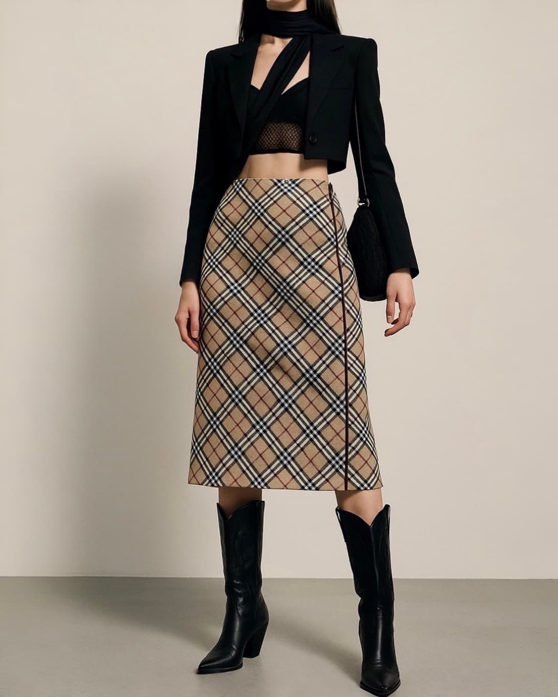 Burberry Blue Label Check Skirt 상품이미지1