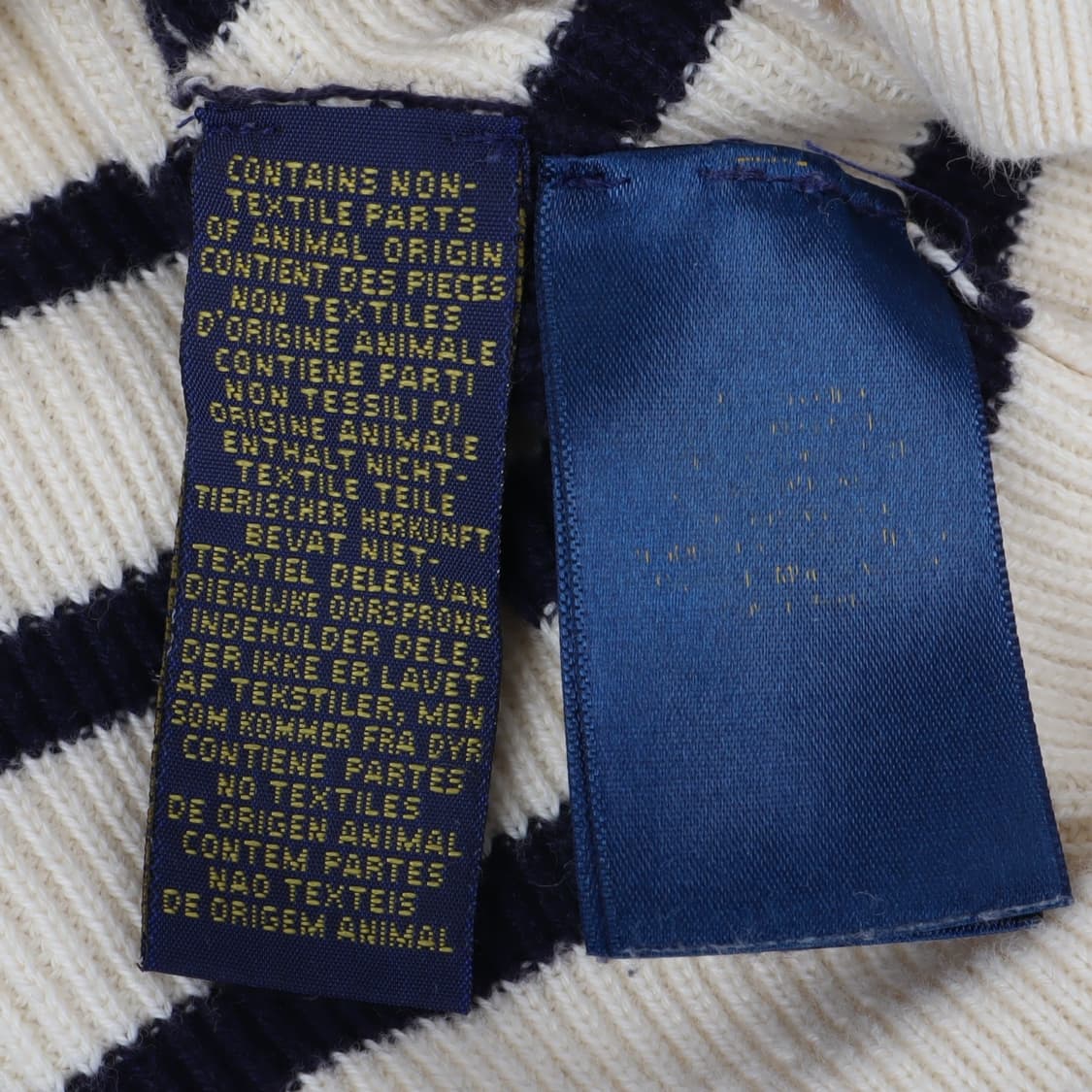 폴로 랄프로렌 크림 스트라이프 버튼 니트 상품이미지9