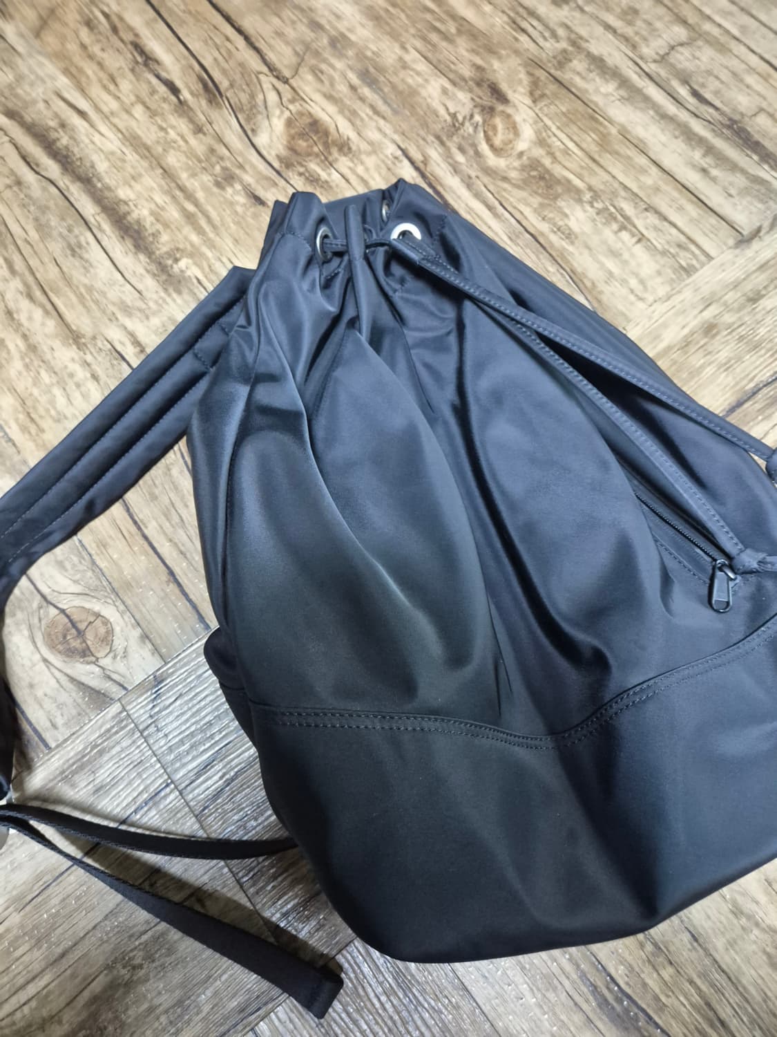 하 아카이브 2웨이 워털루 블랙 나일론 더플백 상품이미지2